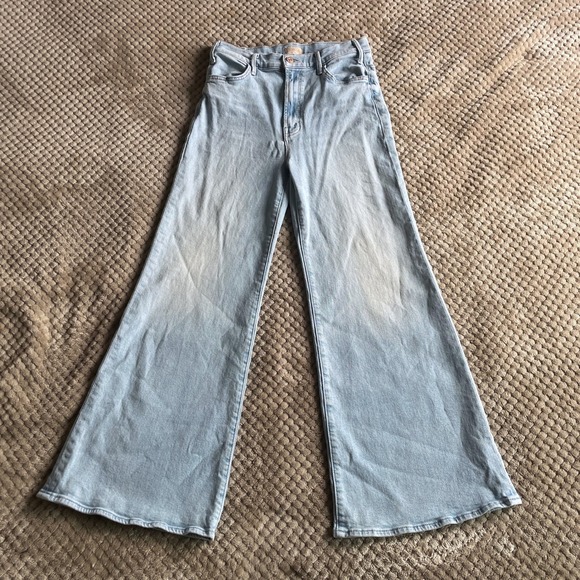 Mother The Huster Roller Flood Jeans Cherie Cherie Size 28‎ - Picture 4 of 16